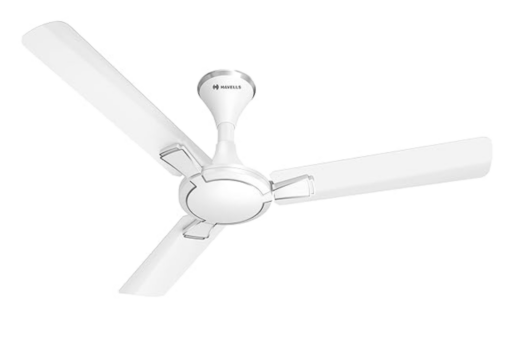 Havells 1200mm Milor Energy Saving Ceiling Fan (Pearl White, Pack of 1)